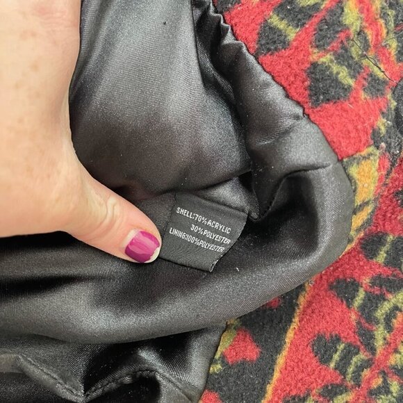 Montanaco Fleece Full Zip Lodge Cabin Ski Winter Vest w Pockets Women size Large - Picture 4 of 7